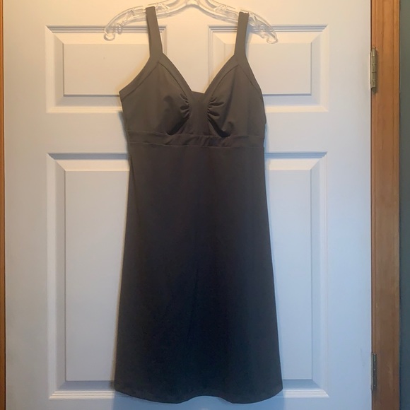 Patagonia Dresses & Skirts - Patagonia Womens Corinne Tank Dress Size Large Grey V Neck Sleeveless